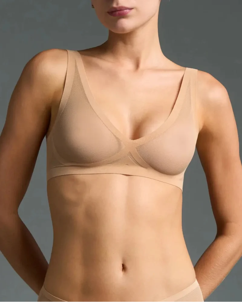 Ultra-Soft Mesh Bralette for Everyday Comfort