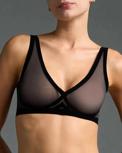 Ultra-Soft Mesh Bralette for Everyday Comfort
