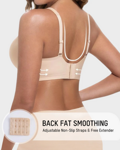 Jelly Soft Wireless Deep V Lift Bra