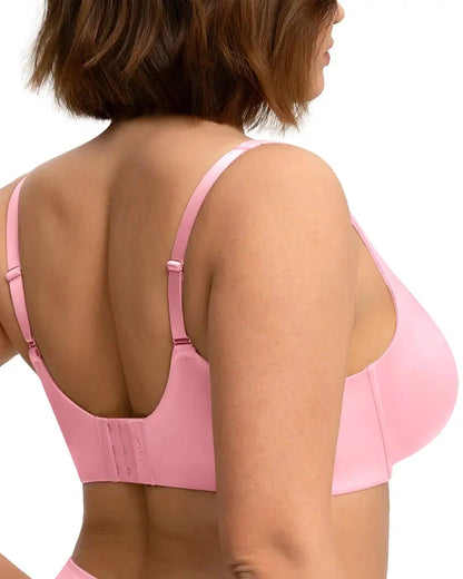 Satin Seamless Balconette Bra