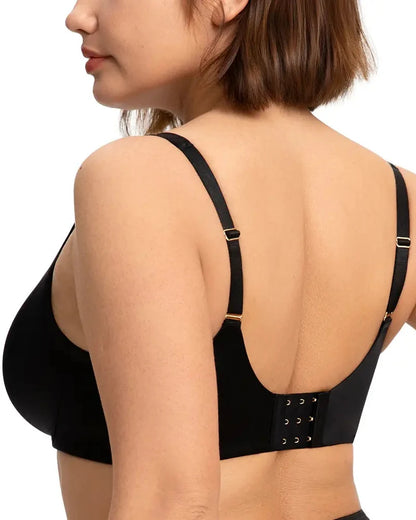 Satin Seamless Balconette Bra