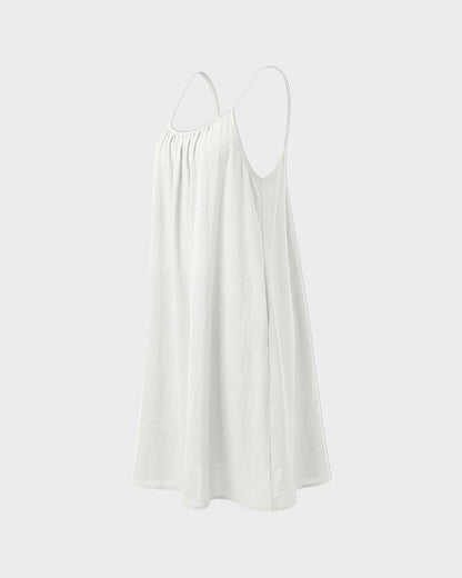 Women’s Backless Flowy Cami Lounge Dress