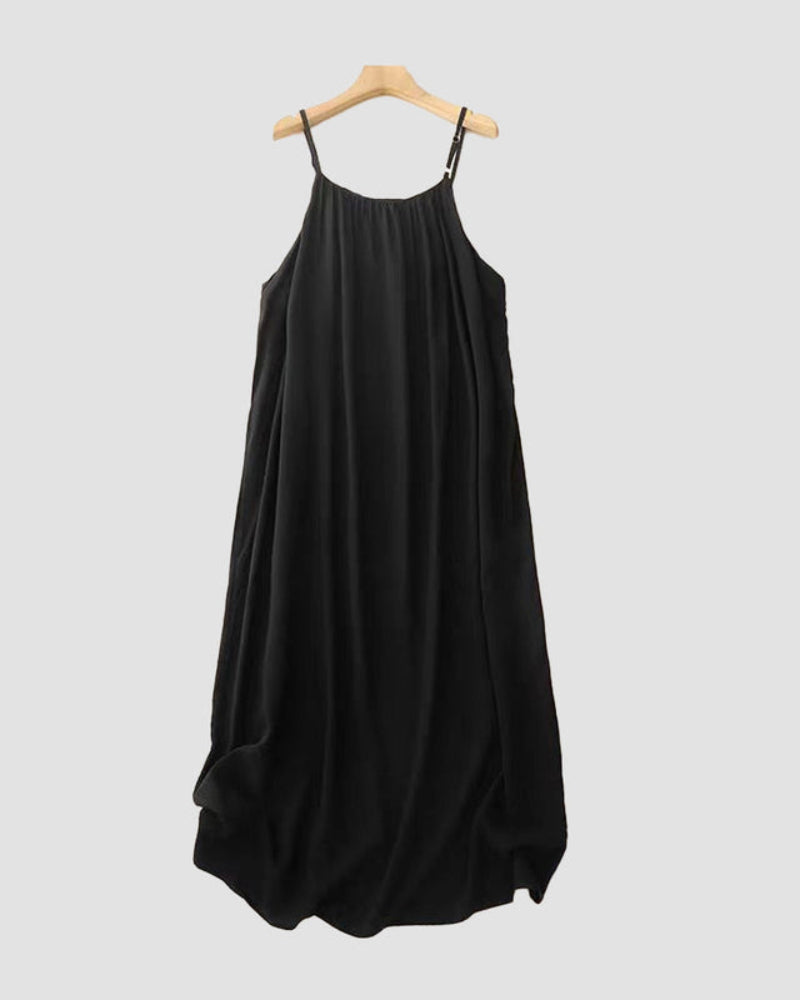 Women’s Backless Maxi Dress Leopard and Stripe Print Sleeveless Summer Dress
