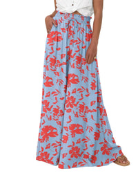 Light Blue Red