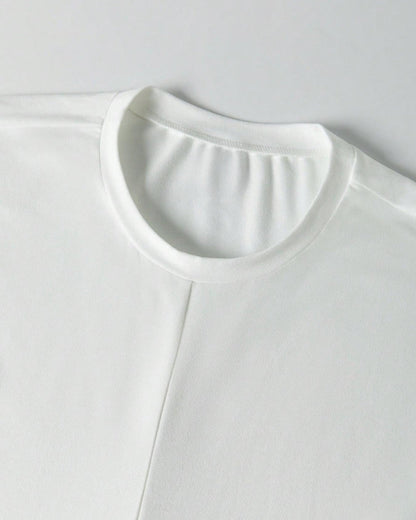 Women's Knit Round Neck Drop Shoulder Cross Back Top