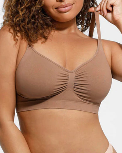 Seamless Wireless Wire-Free Shaping Bra