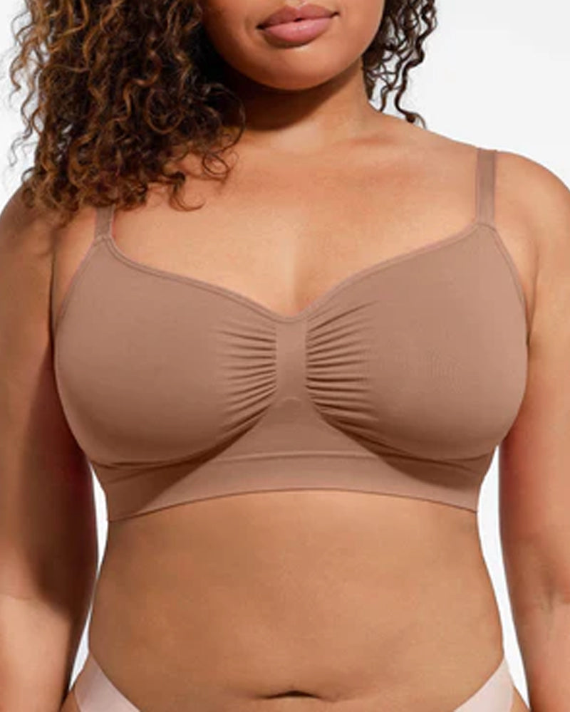 Seamless Wireless Wire-Free Shaping Bra