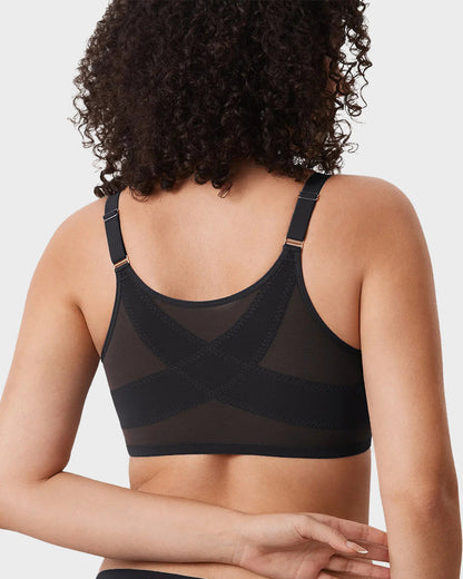 All-Day Comfort Front Closure Mesh Bra