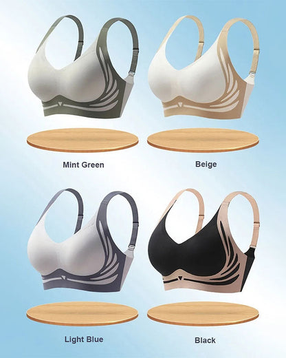 Anti-Sagging Support Shockproof Sports Fixed Cup Bra For Women