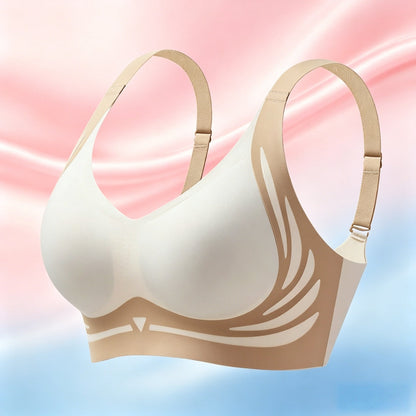 Anti-Sagging Support Shockproof Sports Fixed Cup Bra For Women