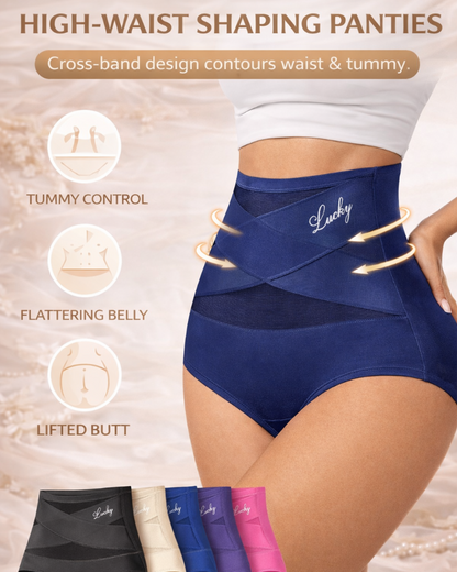 High-Waist Tummy Control Seamless Shaping Panties