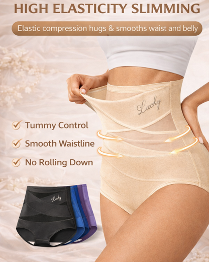 High-Waist Tummy Control Seamless Shaping Panties