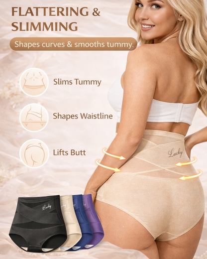 High-Waist Tummy Control Seamless Shaping Panties