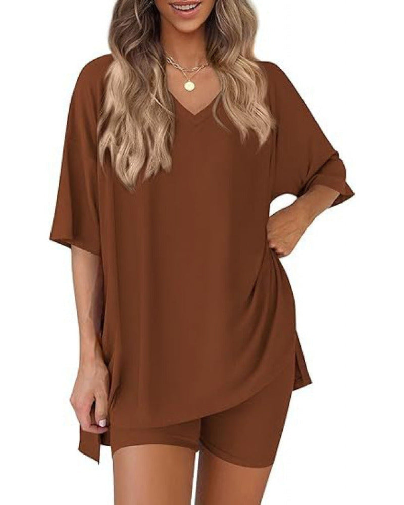 Casual Vibe Comfy Oversized 2-Piece Lounge Set