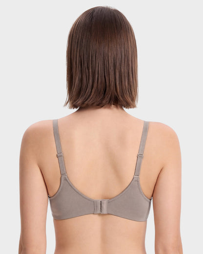 Wire-Free Cotton Lift T-Shirt Bra
