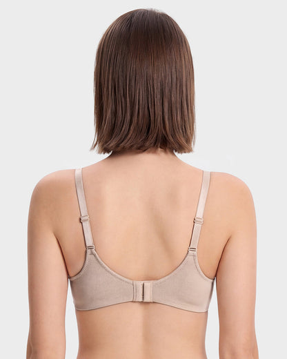 Wire-Free Cotton Lift T-Shirt Bra