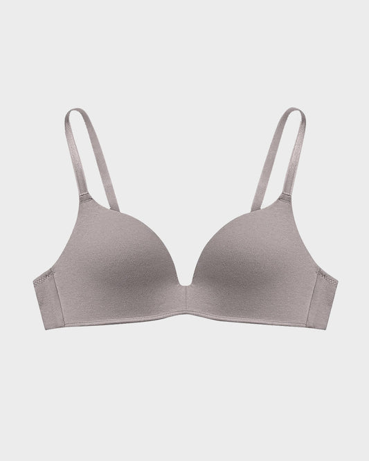 Wire-Free Cotton Lift T-Shirt Bra
