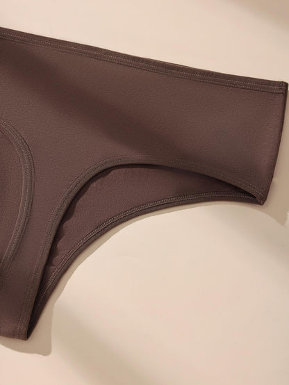 High-waist seamless thongs, tummy control, soft stretch, no-show