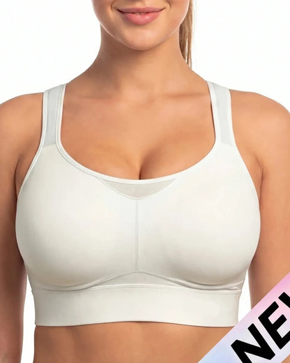 Plus Size Wireless High Support Sports Bra for Women