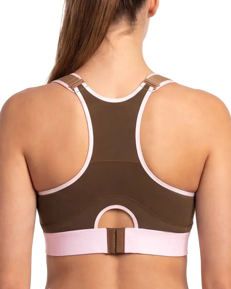 Plus Size Wireless High Support Sports Bra for Women