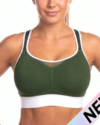 Forest Green Contrast White