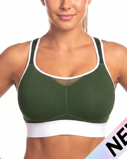 Plus Size Wireless High Support Sports Bra for Women