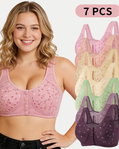 Front Closure Wireless Bras for Women