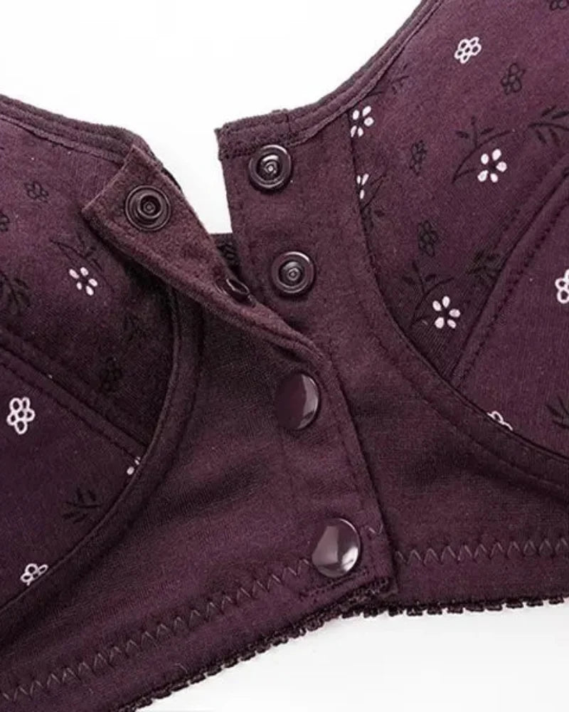 Front Closure Wireless Bras for Women