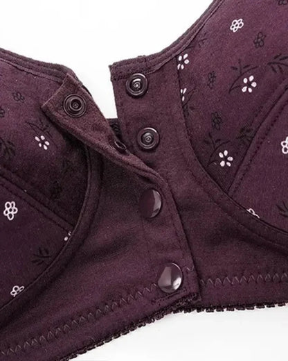 Front Closure Wireless Bras for Women