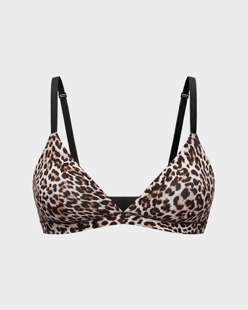 Soft, Seamless Wireless Plunge Bra