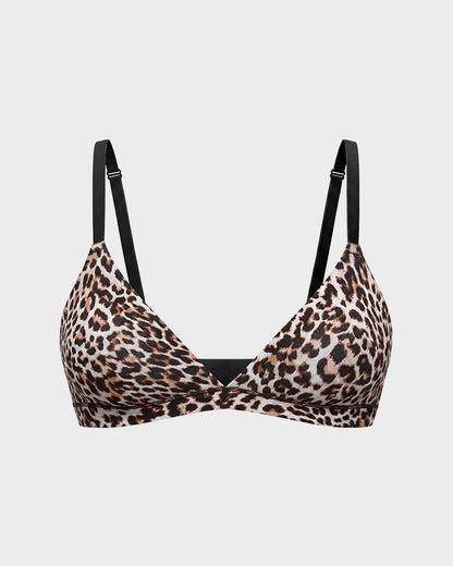 Soft, Seamless Wireless Plunge Bra