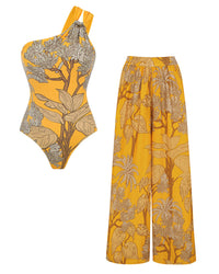 Swimsuit and pants