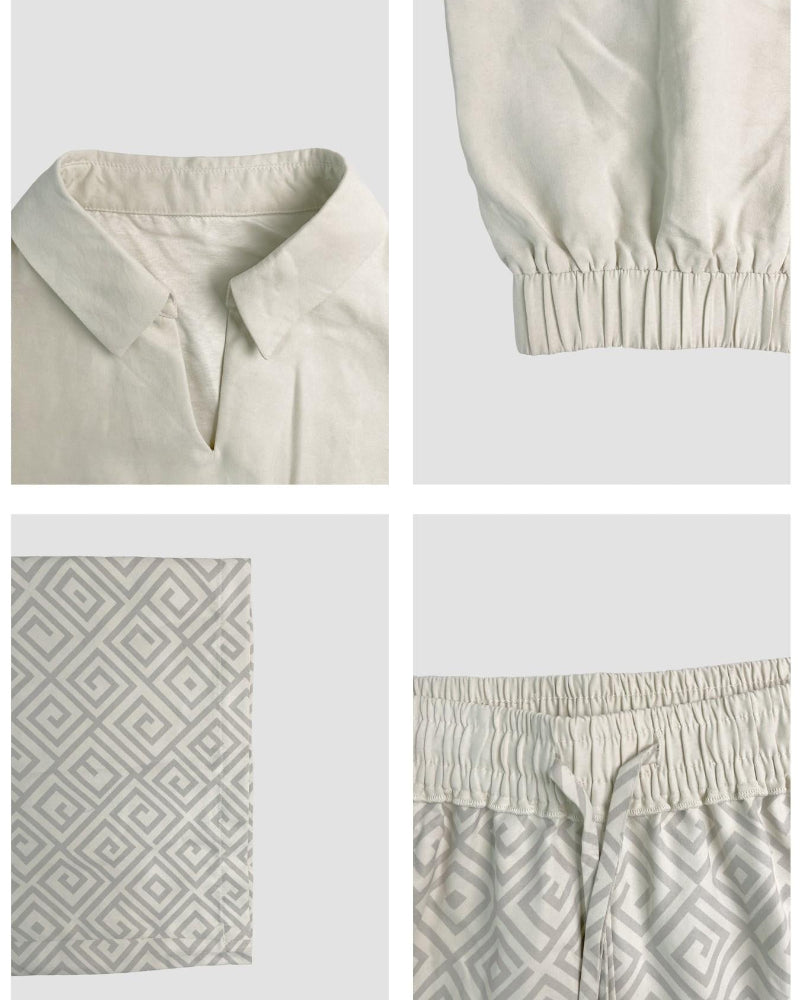 Women’s 2-Piece Casual Set – Sleeveless Top & Wide-Leg Pants