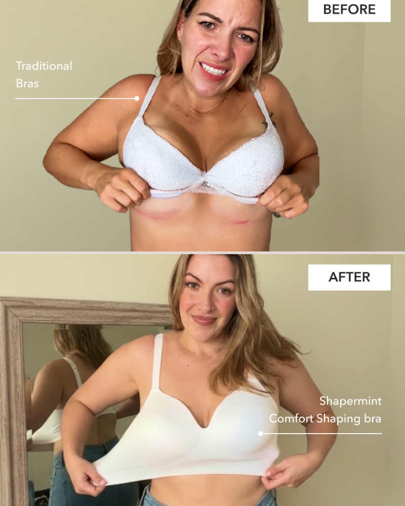 Wireless Bra for Comfort and Light Support