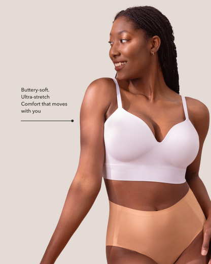 Wireless Bra for Comfort and Light Support