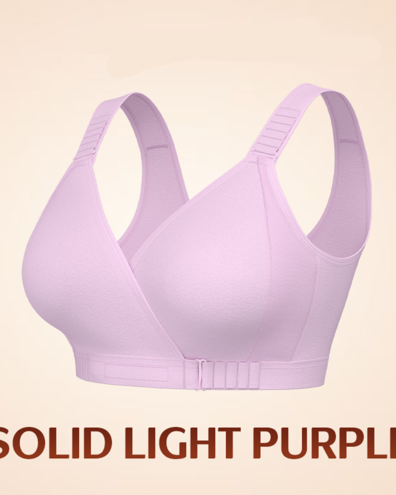 Shapecurve Front-Cross Wrap Bra – Maximum Comfort and Support