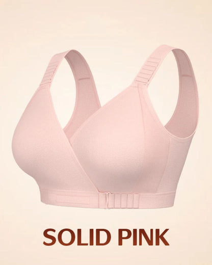 Shapecurve Front-Cross Wrap Bra – Maximum Comfort and Support