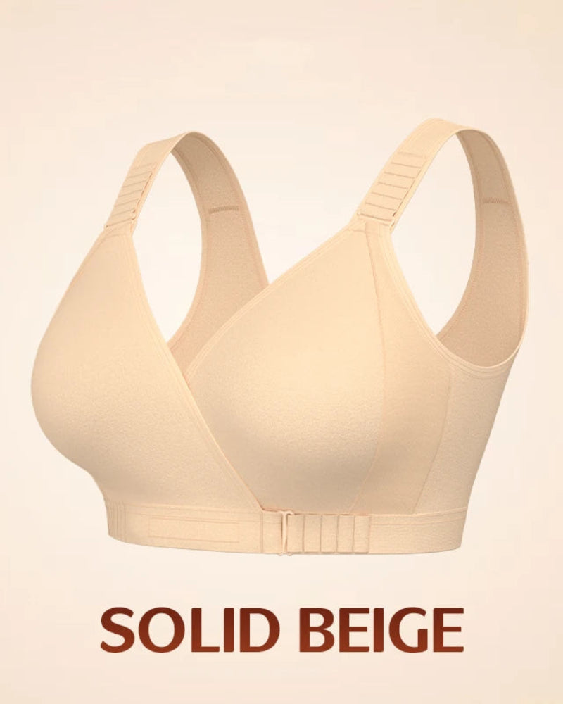 Shapecurve Front-Cross Wrap Bra – Maximum Comfort and Support