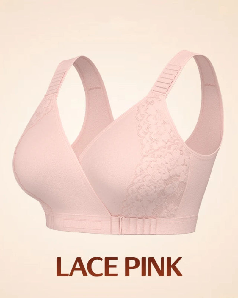 Shapecurve Front-Cross Wrap Bra – Maximum Comfort and Support