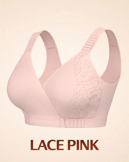 Shapecurve Front-Cross Wrap Bra – Maximum Comfort and Support