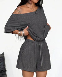 Short Dark Gray