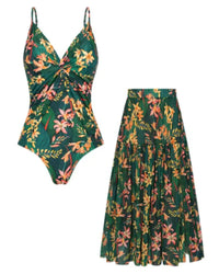 Green Leafy Floral