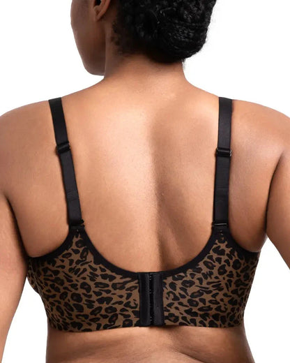 Air Light Plus Size Mesh Underwire Minimizer Bra
