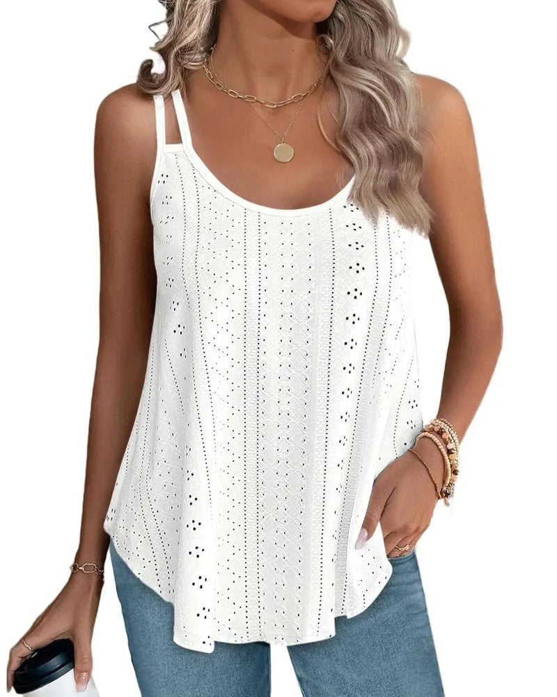 Women’s Peplum Tank Tops Sleeveless V-Neck Stretchy Summer Babydoll Tops