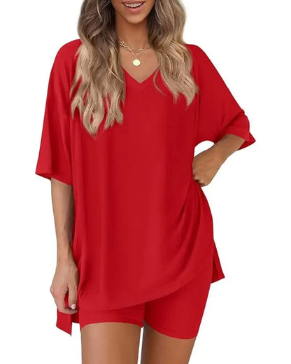 Casual Vibe Comfy Oversized 2-Piece Lounge Set