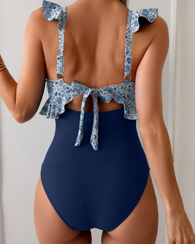 Confidence-Boosting V-Neck Swimsuit
