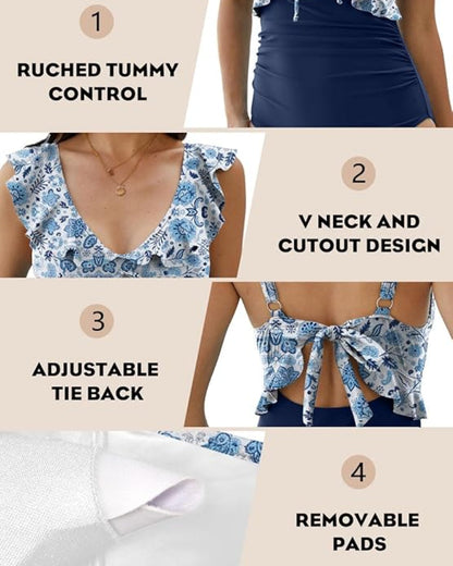 Confidence-Boosting V-Neck Swimsuit