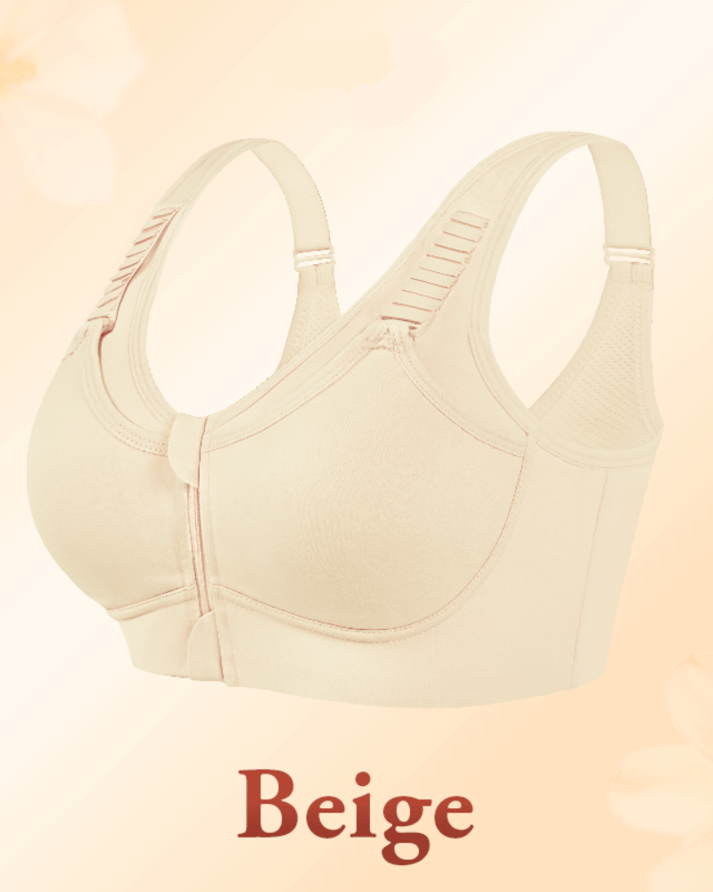 Front-Zip Bra for Maximum Lift and Bounce Control