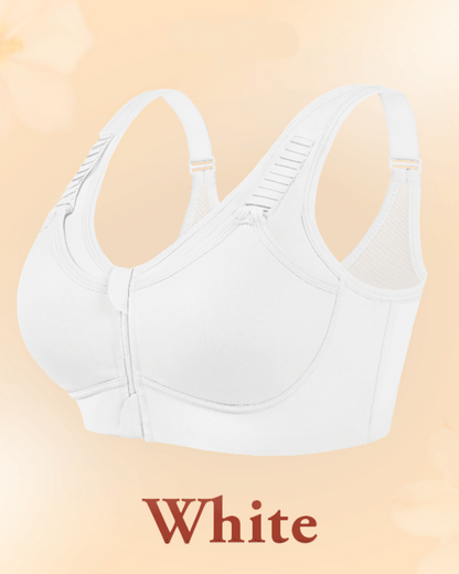 Front-Zip Bra for Maximum Lift and Bounce Control