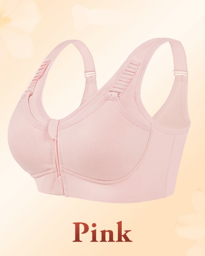 Front-Zip Bra for Maximum Lift and Bounce Control